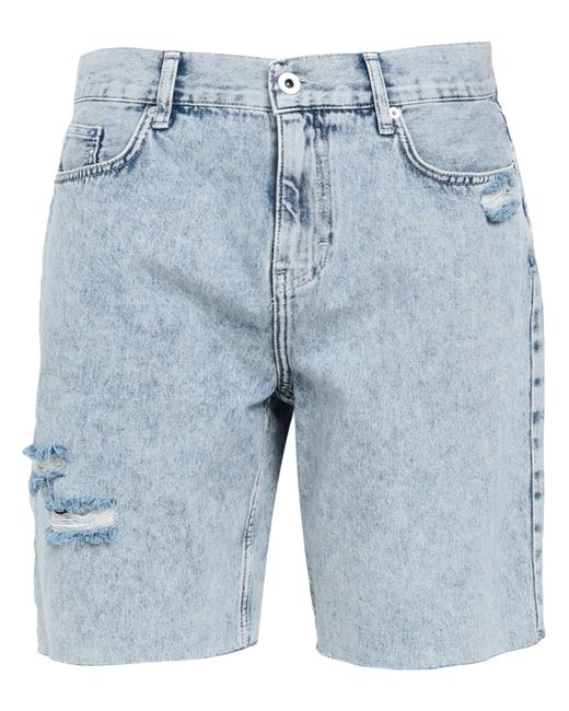 Karl Lagerfeld Blue Denim Shorts for men