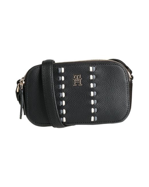 Tommy Hilfiger Black Cross-Body Bag Polyurethane