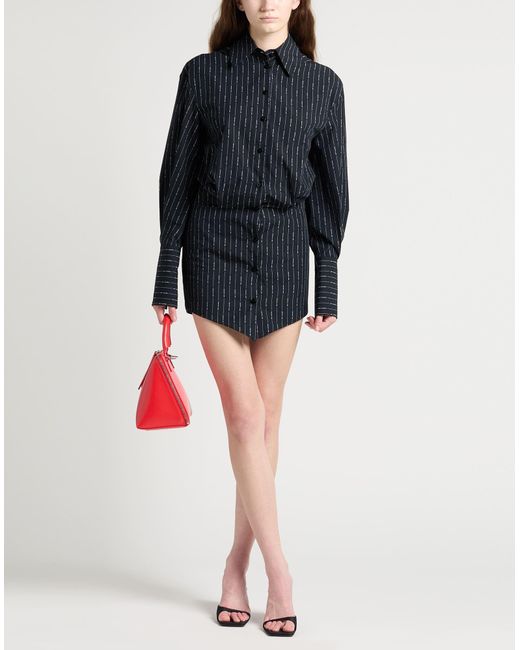 The Attico Blue Mini Dress Cotton