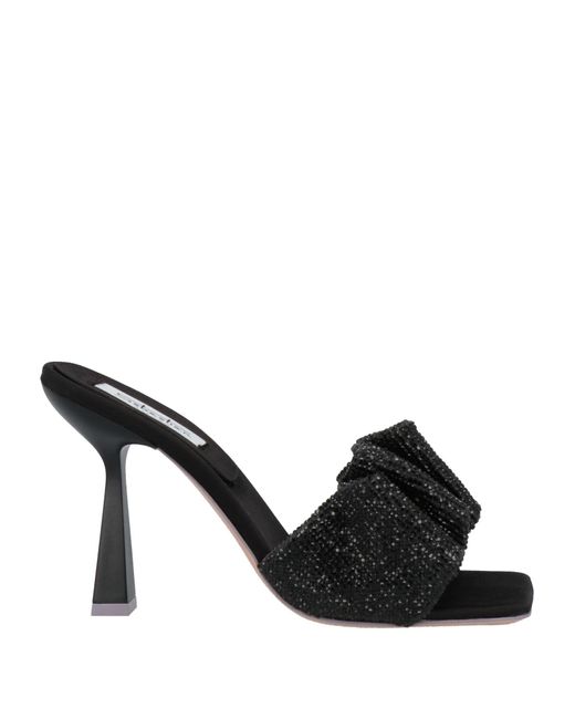 Sebastian Milano Black Sandals