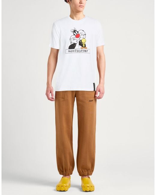 Iceberg White T-Shirts for men