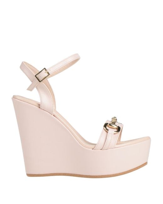 Nila & Nila Pink Sandals Synthetic Fibers