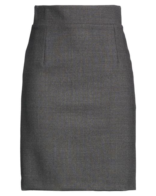 Tagliatore 0205 Gray Mini Skirt