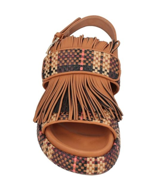 Ulla Johnson Brown Sandals Leather