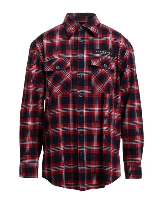 John Richmond Red Shirt for men