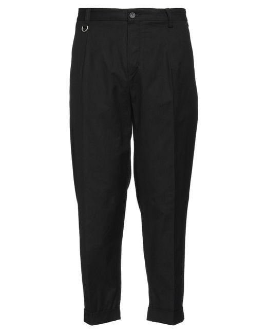 Paolo Pecora Black Pants for men