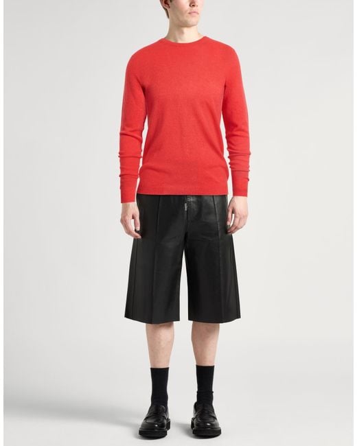 Pullover Roberto Collina pour homme en coloris Red