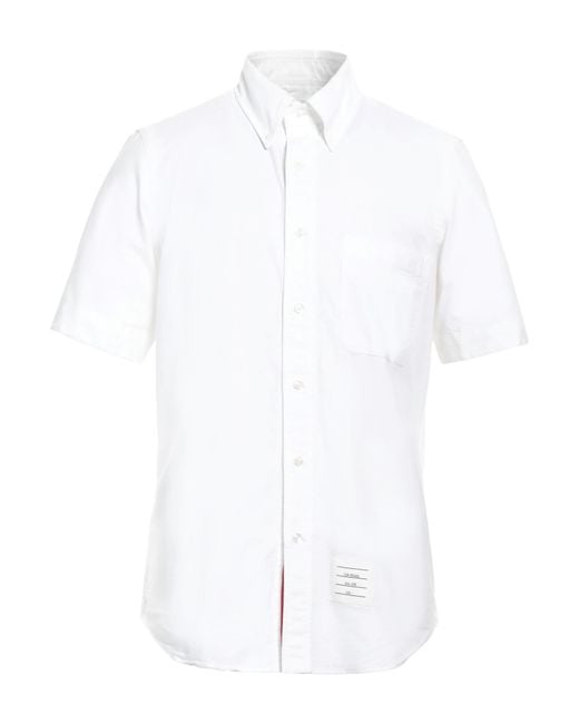 Camisa Thom Browne de hombre de color White