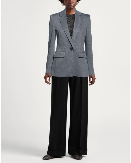 Drykorn Blue Blazer Polyester, Viscose, Elastane