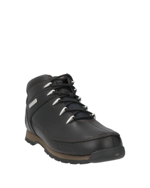 Timberland Black Ankle Boots for men