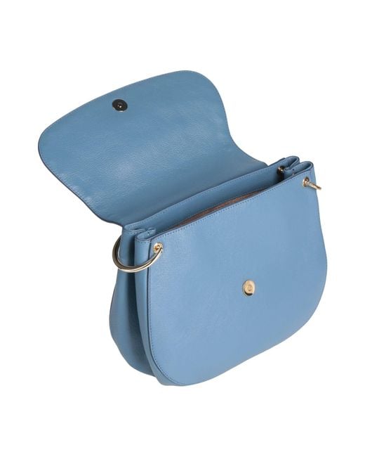 Borbonese Blue Cross-Body Bag