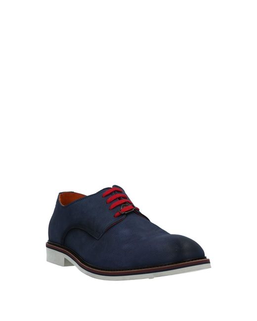 Ambitious Blue Lace-Up Shoes for men