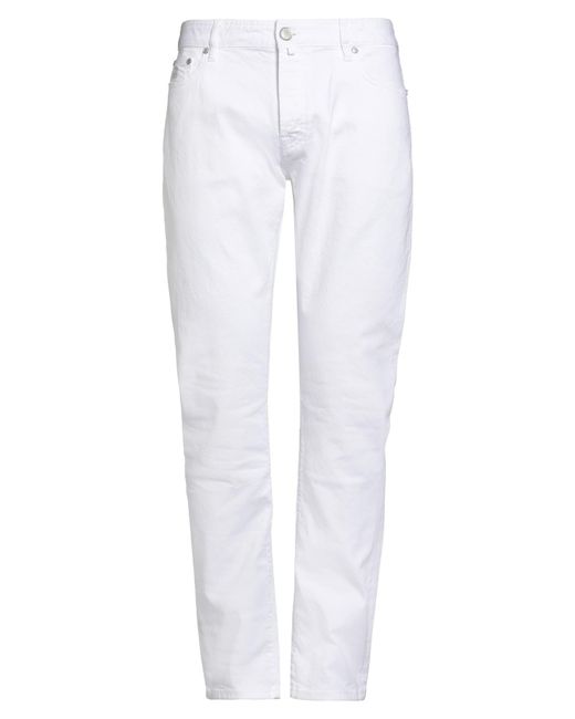 Moorer White Jeans for men
