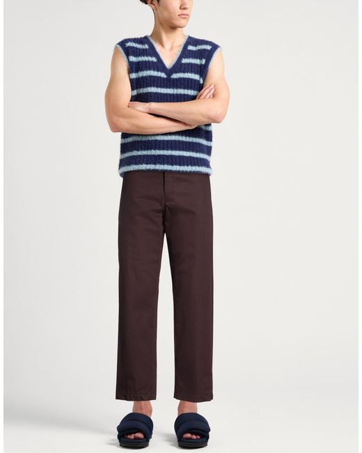MSGM Brown Trouser for men