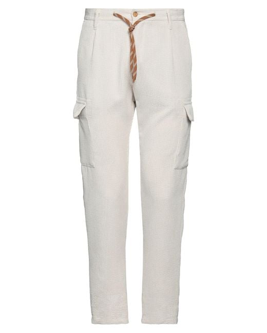 Daniele Alessandrini White Pants for men