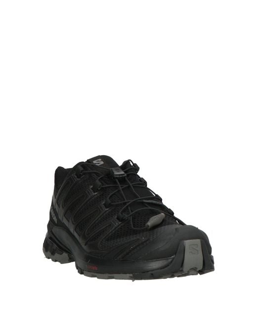 Salomon Black Xa Pro 3D V9 Sneakers Synthetic Material, Textile Fibers