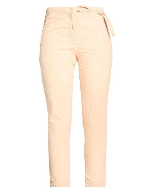 White Sand Natural Pants Cotton