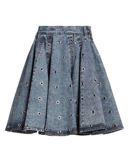 Alaïa Blue Denim Skirt