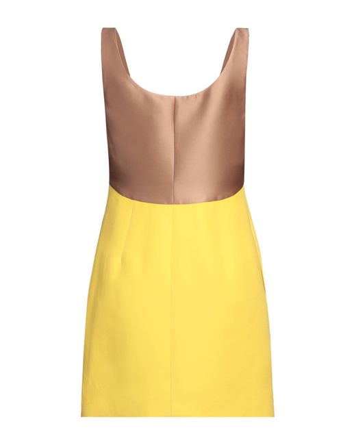 Valentino Garavani Yellow Mini-Kleid