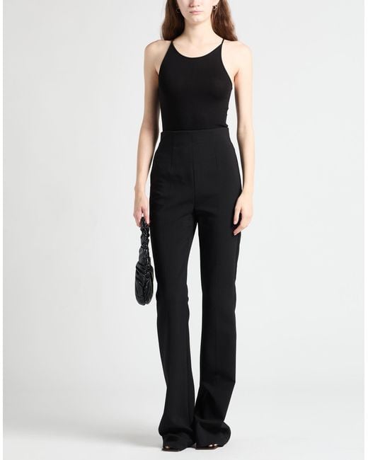 Sportmax Blue Pants Virgin Wool, Elastane