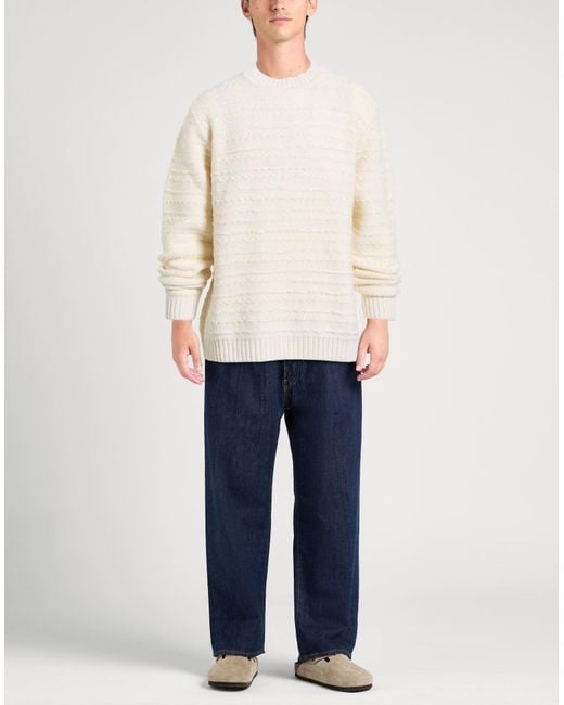 Daniele Alessandrini White Jumper for men