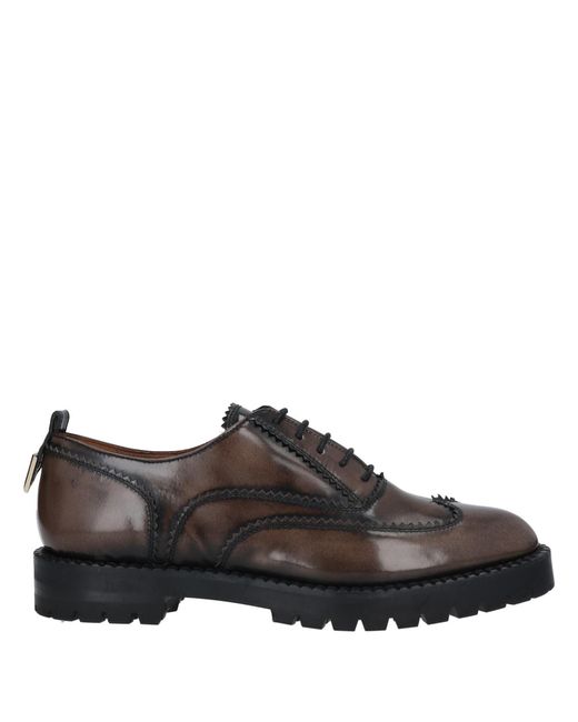 L'Autre Chose Brown Lace-up Shoes