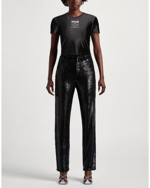 Versace Jeans Couture Black T-Shirt Polyamide, Elastane