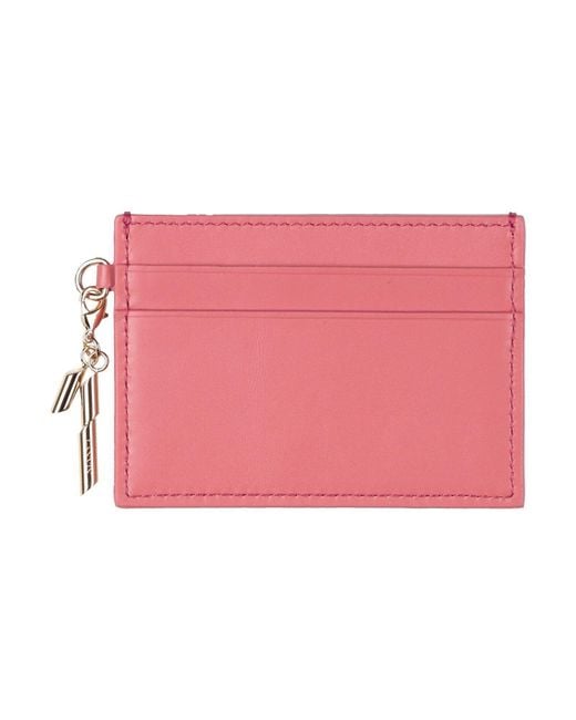 Tarjetero Lanvin de color Pink