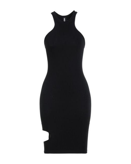 ANDREADAMO Black Mini Dress