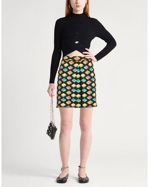 Moschino Blue Mini Skirt