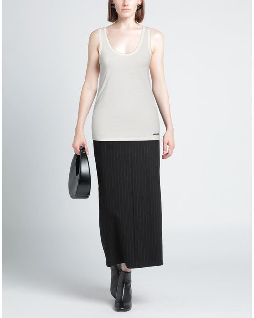 Jil Sander White Tank Top