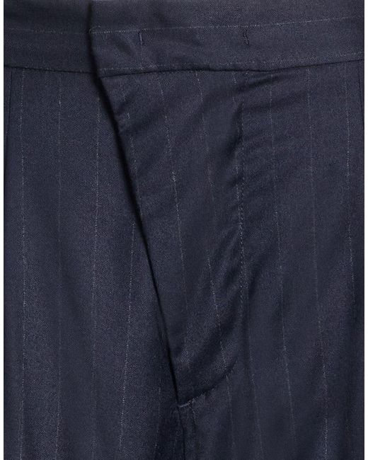 424 Blue Shorts & Bermuda Shorts Virgin Wool, Elastane for men