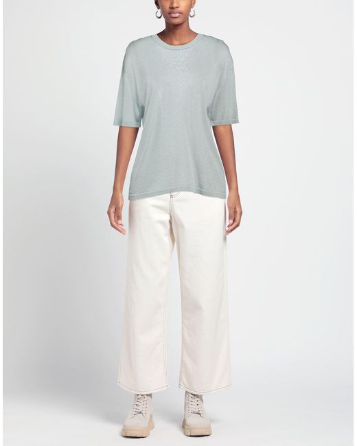Roberto Collina Gray Pullover