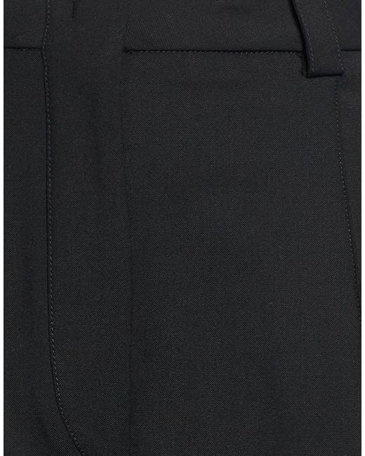 THE LATEST Black Pants Polyester, Virgin Wool, Elastane