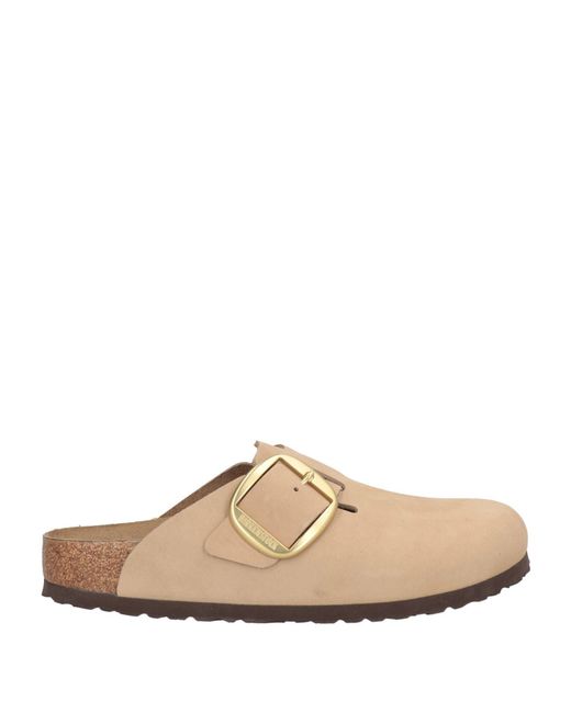 Birkenstock Natural Mules & Clogs
