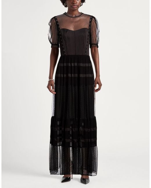 AllSaints Black Maxi Dresses