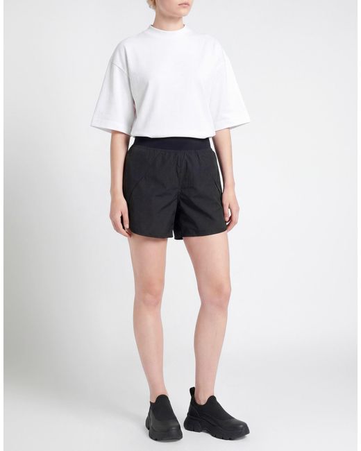 Jil Sander Black Shorts & Bermuda Shorts Polyester