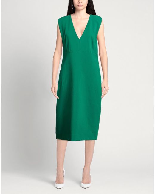 MARCIANO BY GUESS Green Midi Dress
