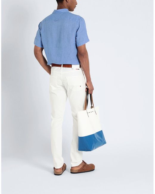 Pantalon en jean Tommy Hilfiger pour homme en coloris White