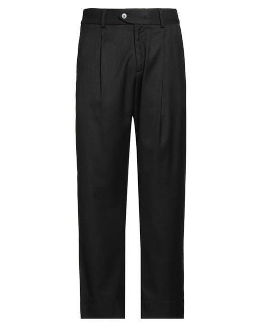 Gaelle Paris Black Trouser for men