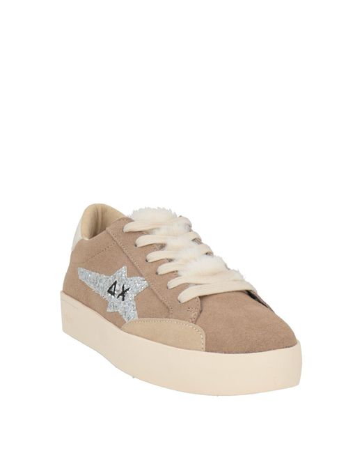 Sun 68 Natural Trainers