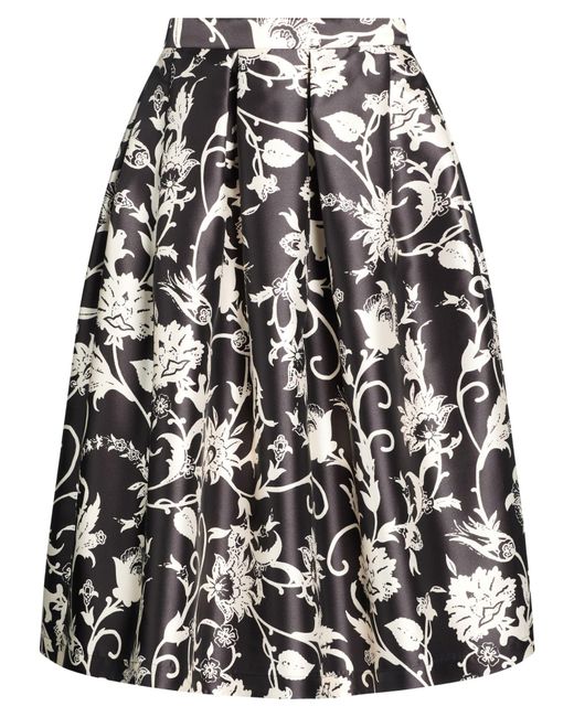 ALEX INGH Black Midi Skirt