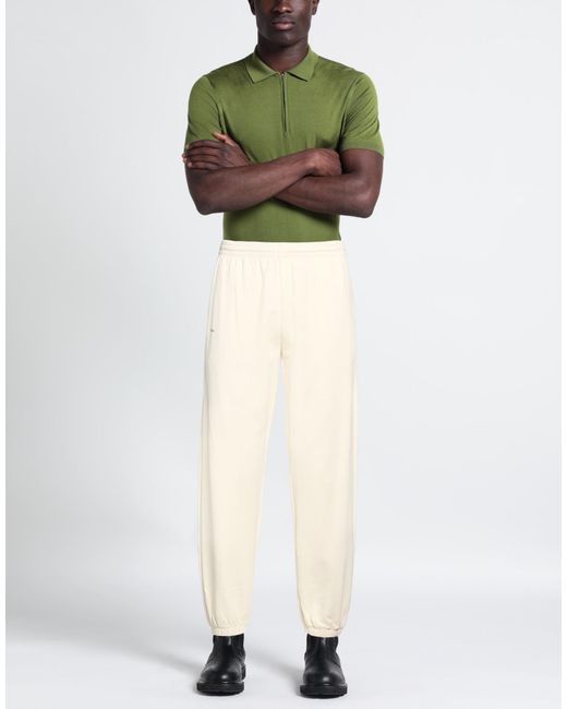 PANGAIA Natural Ivory Pants Organic Cotton for men