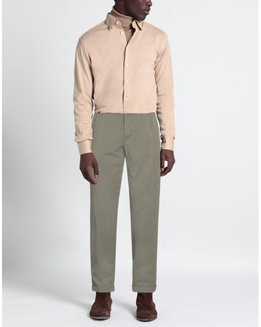 Alpha Studio Gray Trouser for men
