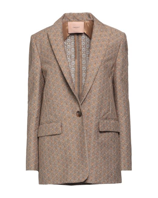 Twinset Brown Blazer