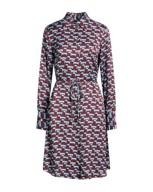 Ottod'Ame Multicolor Azure Mini Dress Viscose