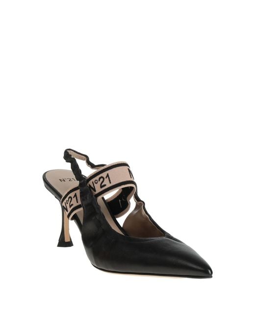 N°21 Black Pumps Leather