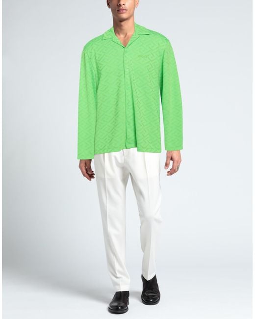 Versace Green Shirt for men