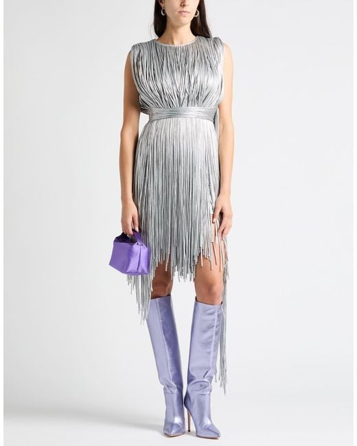 Area Gray Midi Dress