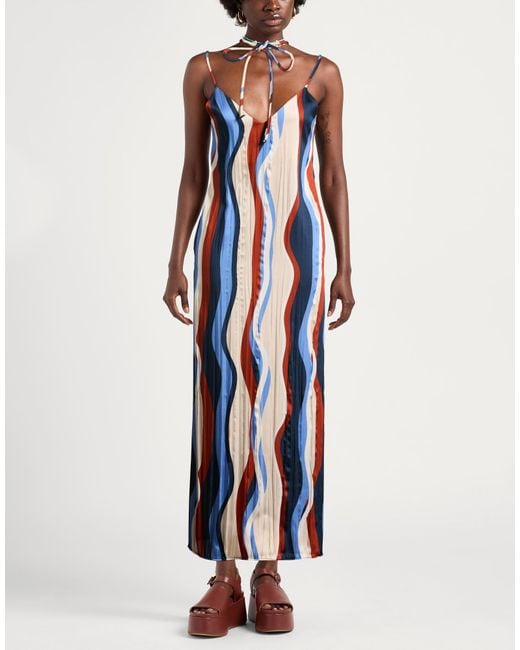 Alpha Studio Blue Maxi Dress